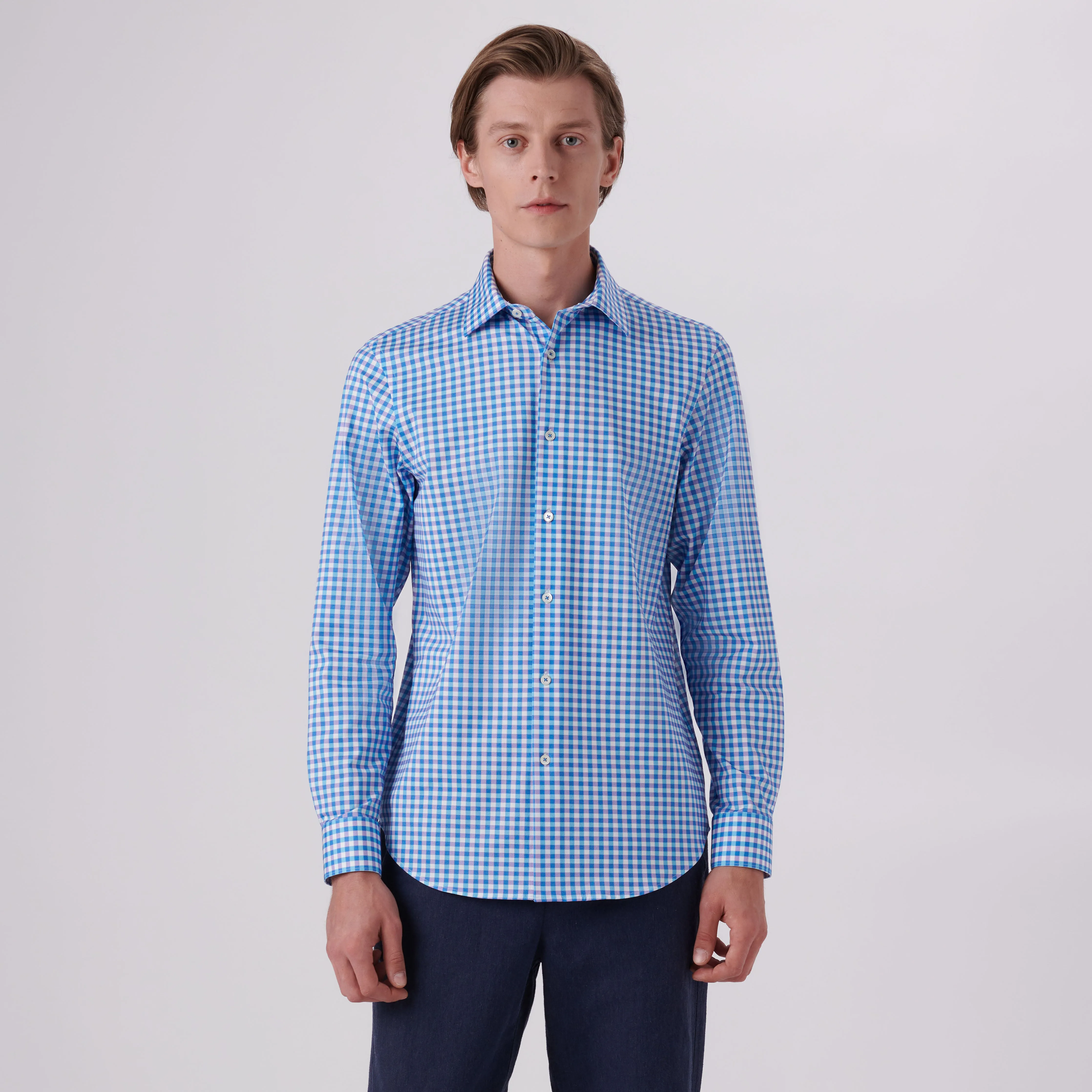 James Gingham Check Print OoohCotton Shirt