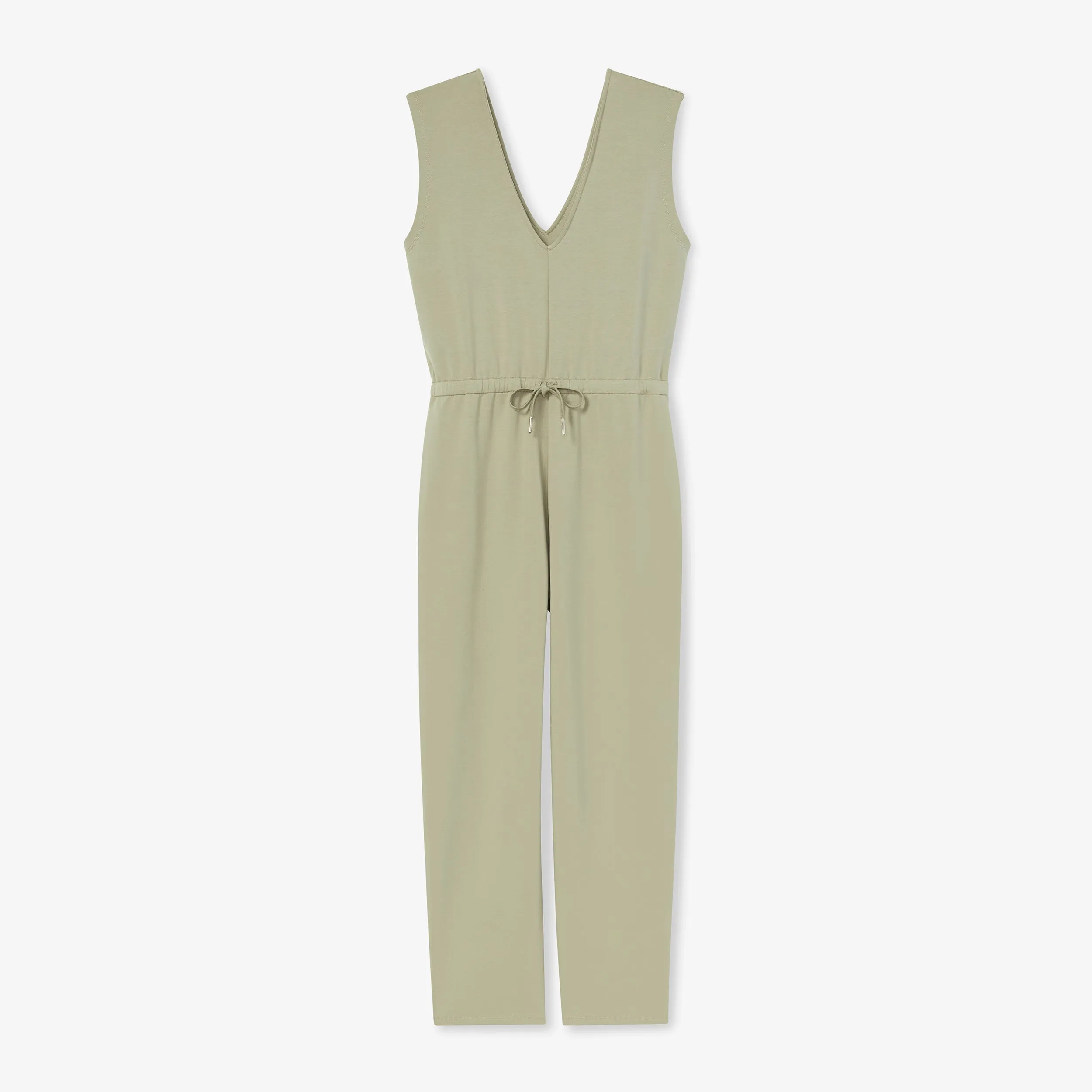 Janet Jumpsuit - Light French Terry :: Laurel Green