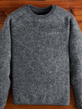 Junction Sweat Jumper in Grey Wool