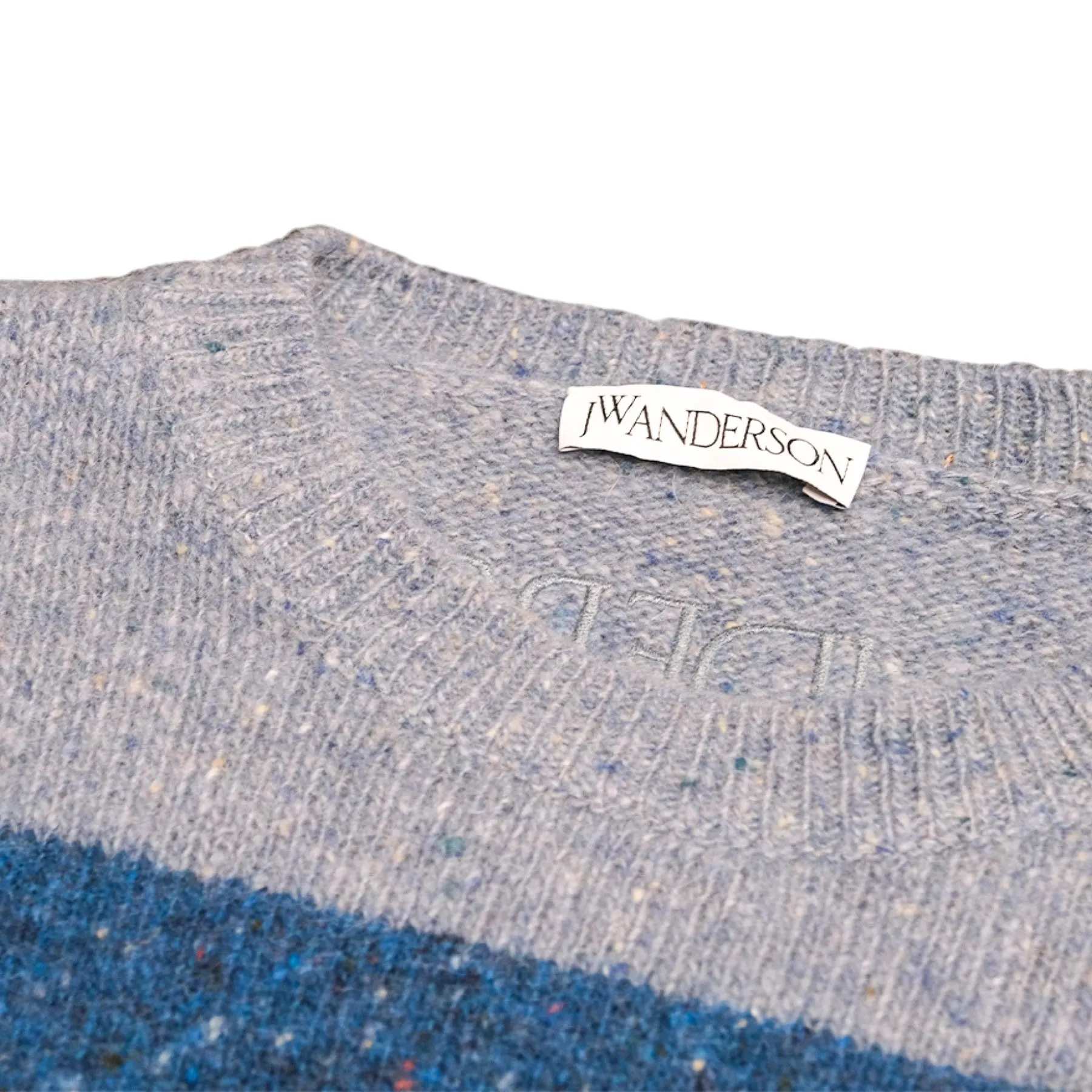 JW ANDERSON Striped Crewneck Jumper