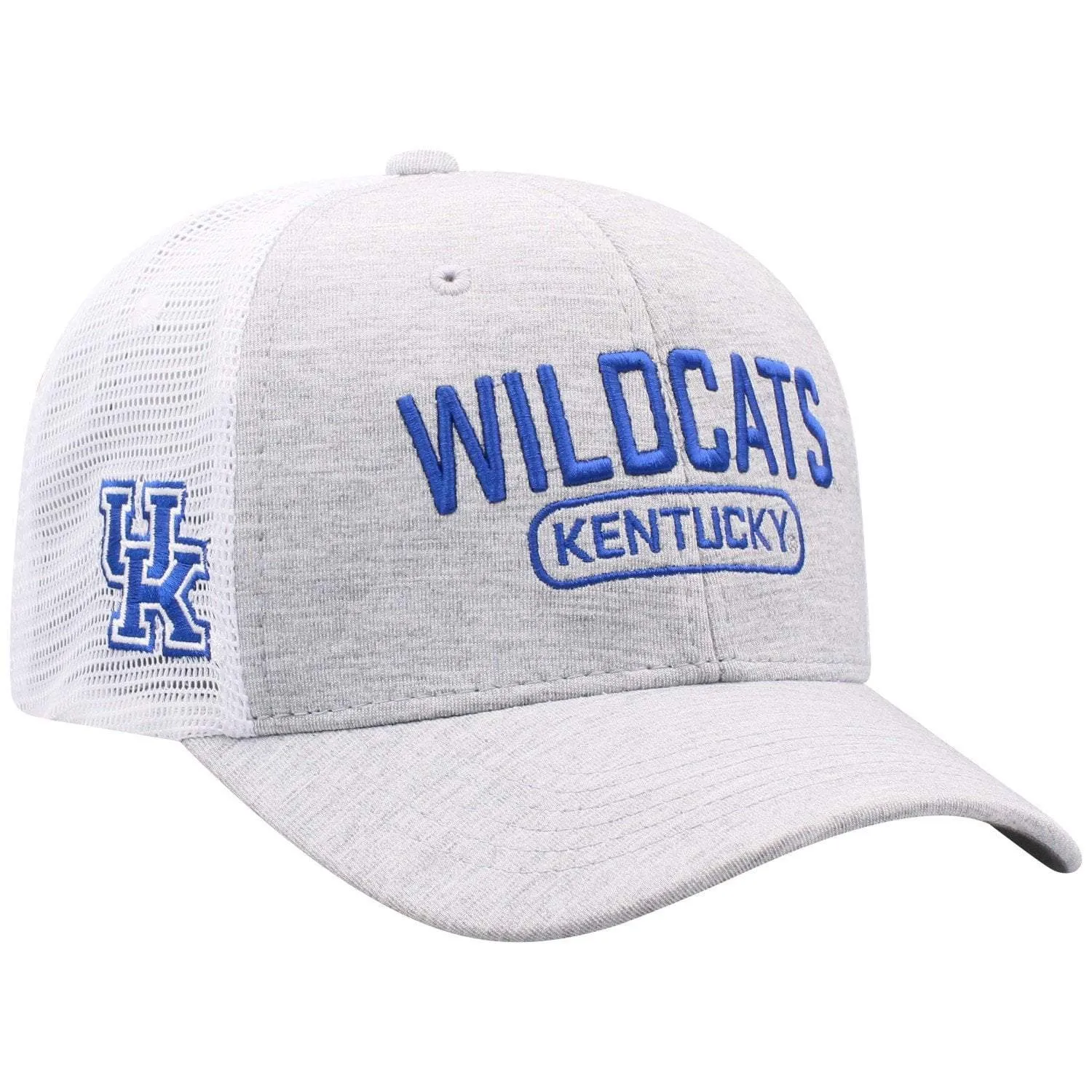 Kentucky Wildcats TOW Gray "Notch II" Mesh Structured Snapback Hat Cap