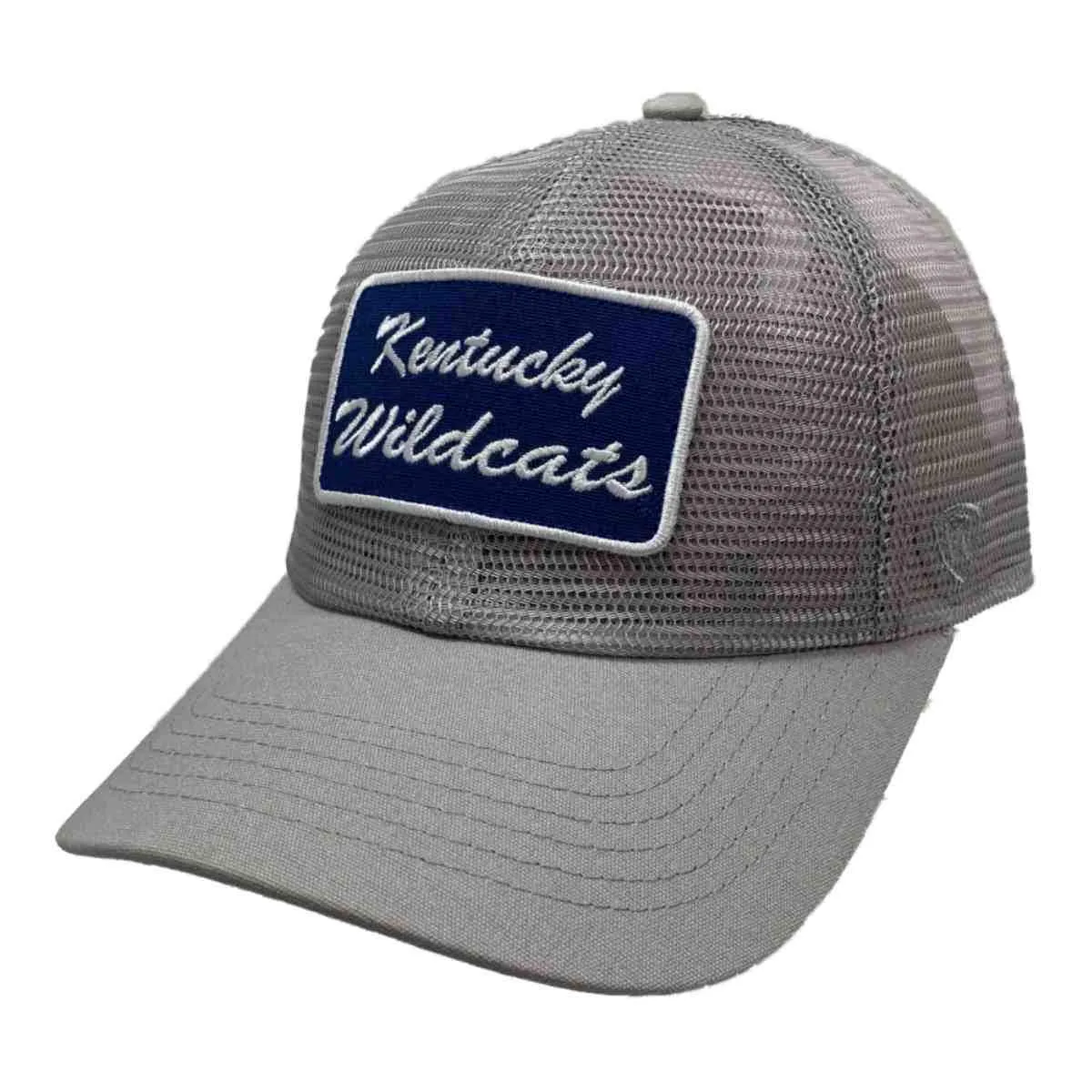 Kentucky Wildcats TOW Gray with Patch Logo ALL MESH Adjustable Snapback Hat Cap