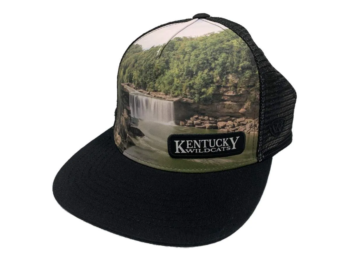 Kentucky Wildcats TOW "Homage" Style Mesh Back Structured Adj. Flat Bill Hat Cap