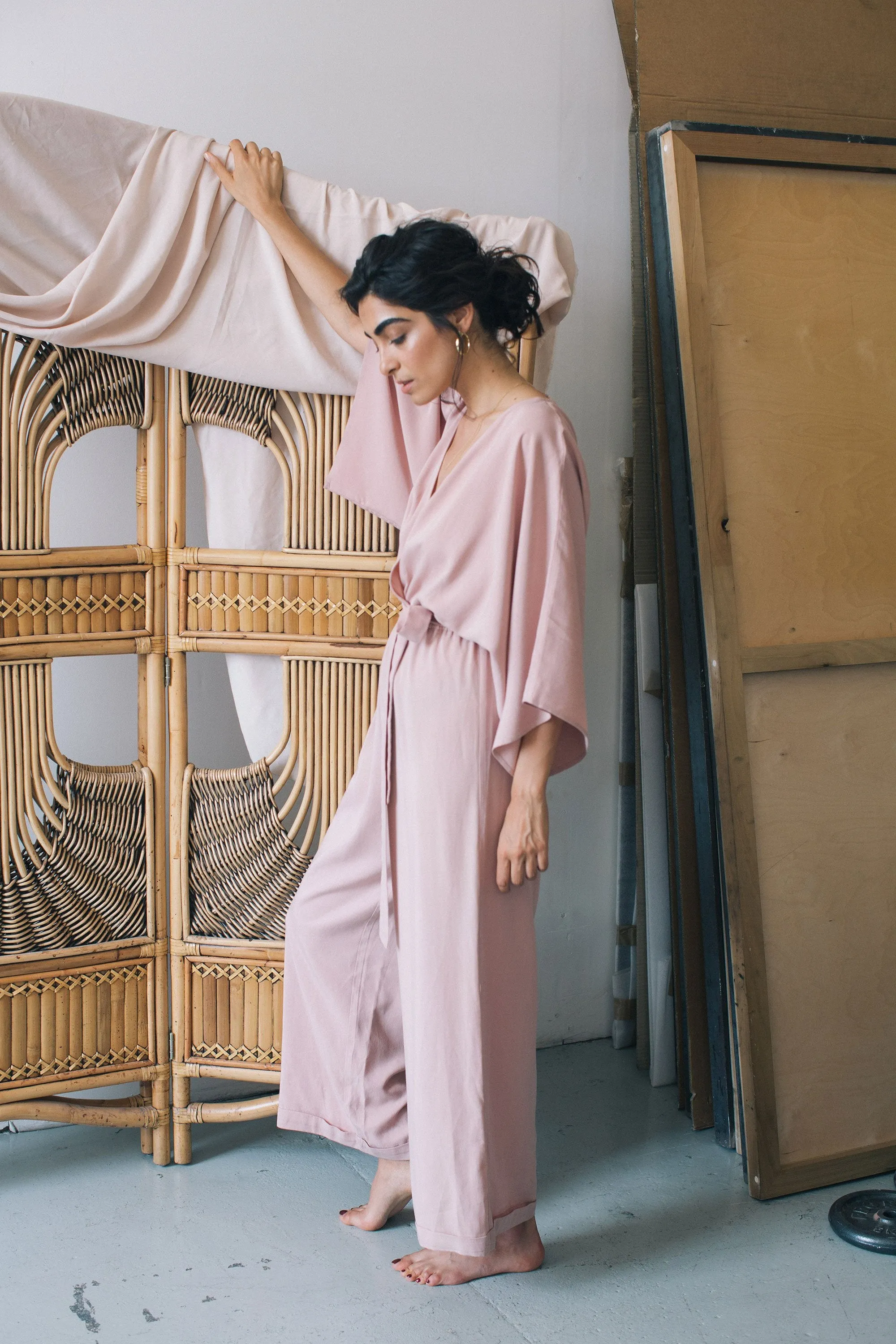 kimono jumpsuit sepia rose<br> by Cossac