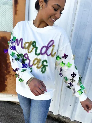 Krewe Of MG Metallic Pullover