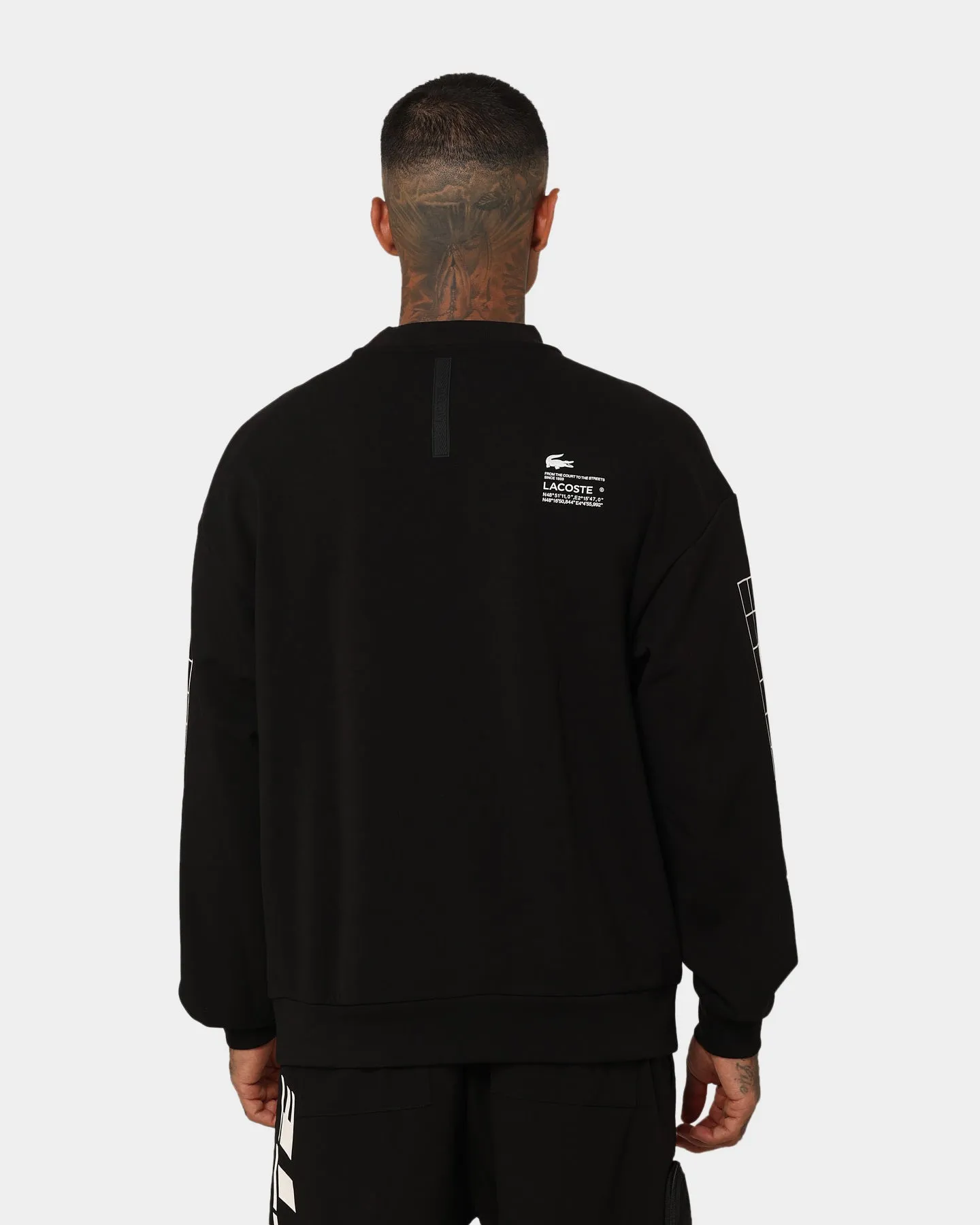 Lacoste Active Crewneck Sweater Black