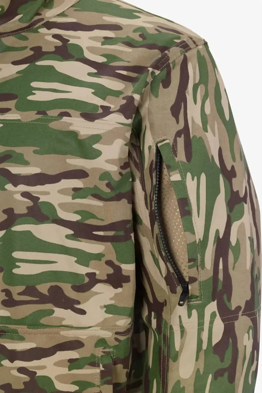 LAKELAND - Zip front jacket. Dual Certified, NFPA 70E, 2112 certified, Camo