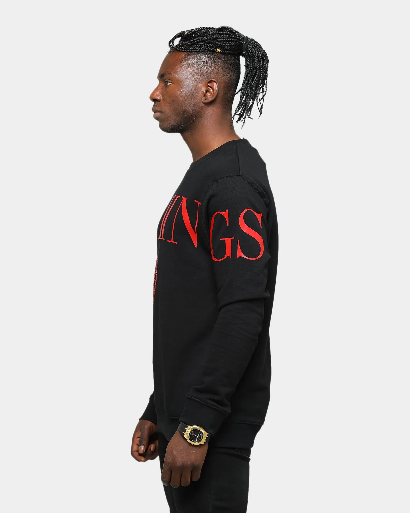 Last Kings Men's Lavish Crewneck Black/Red