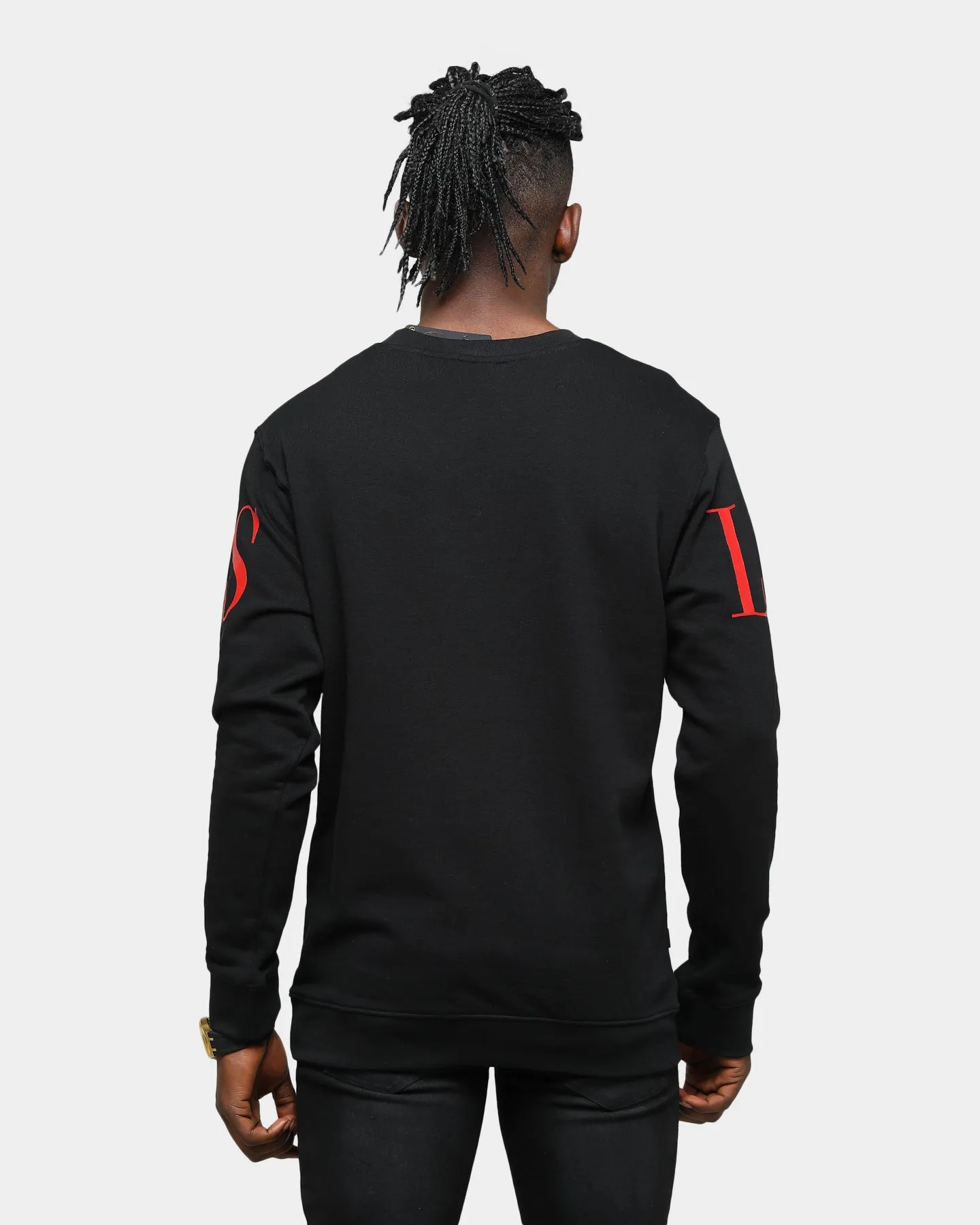 Last Kings Men's Lavish Crewneck Black/Red