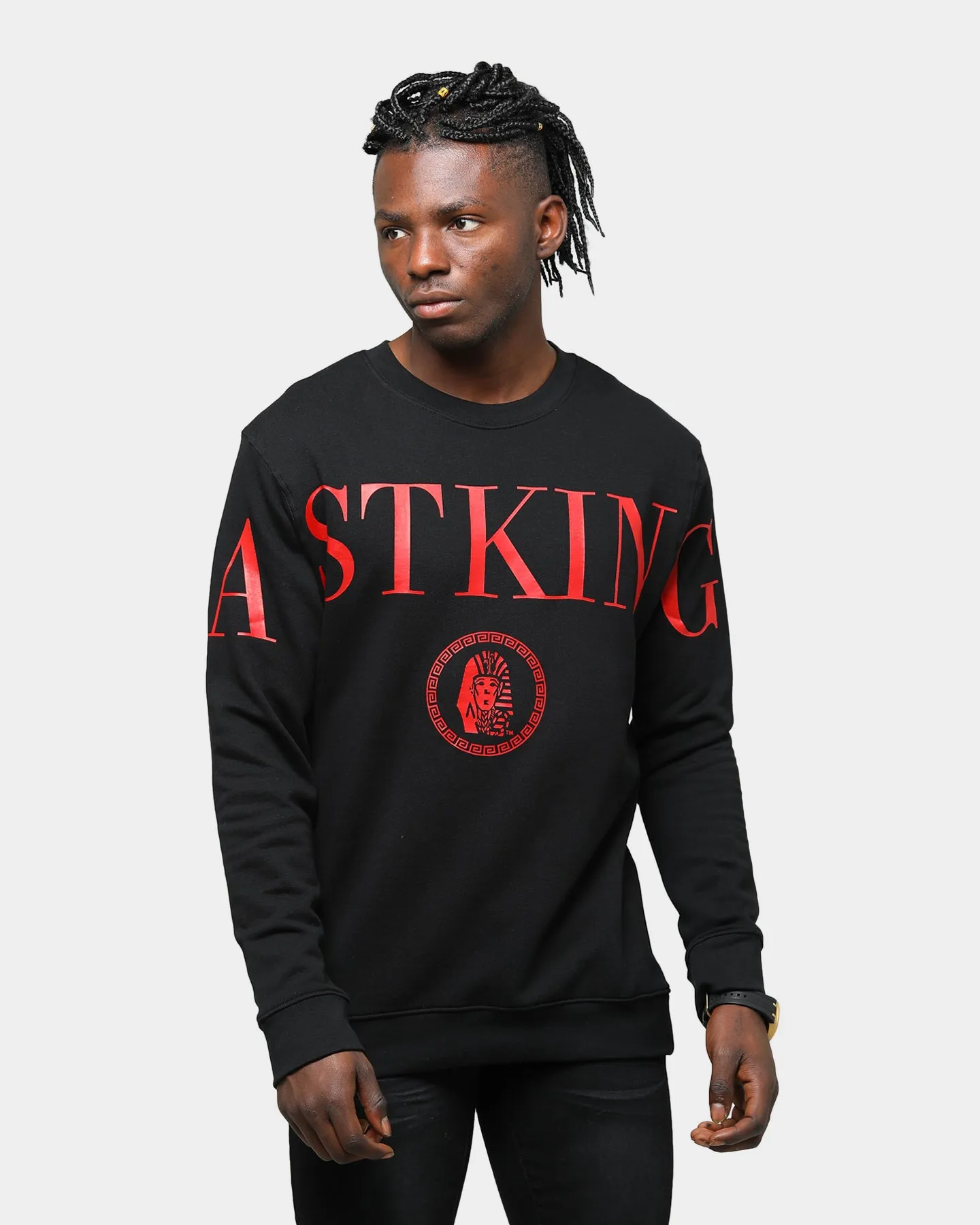 Last Kings Men's Lavish Crewneck Black/Red