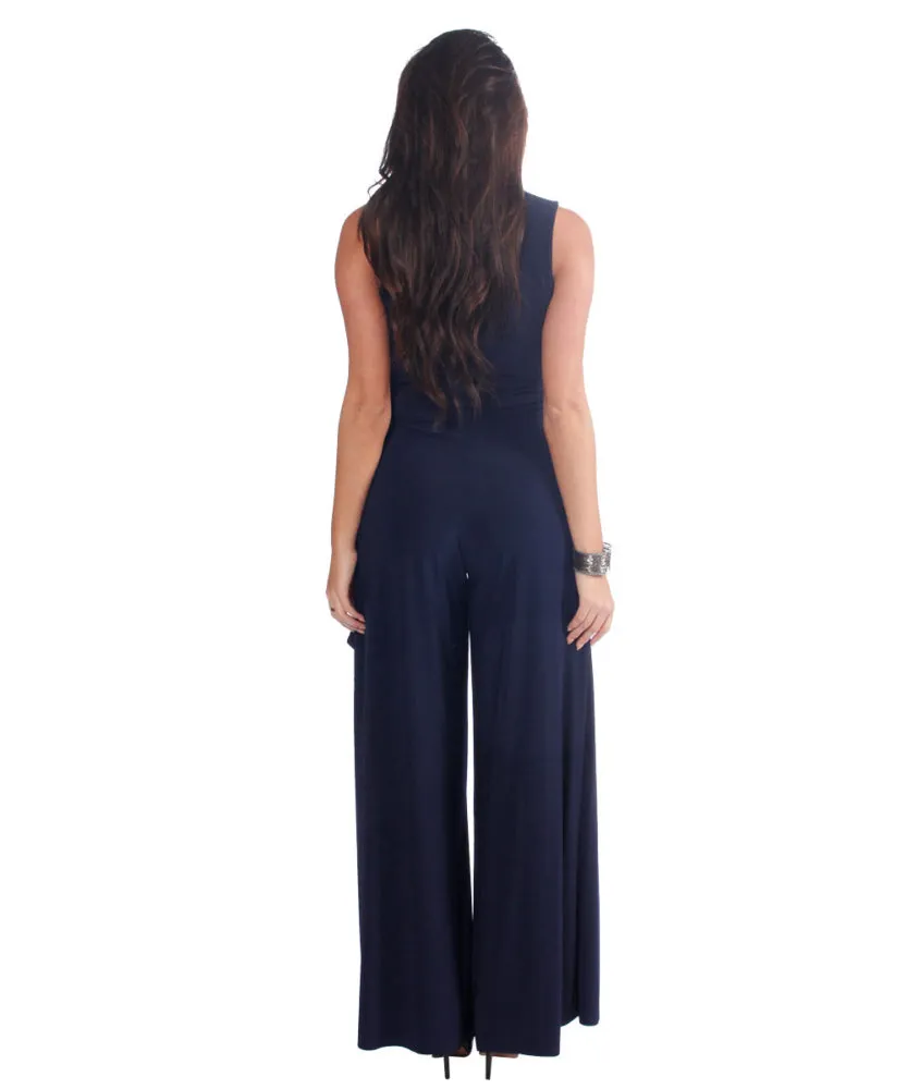 Last Tango Jumpsuit - Navy