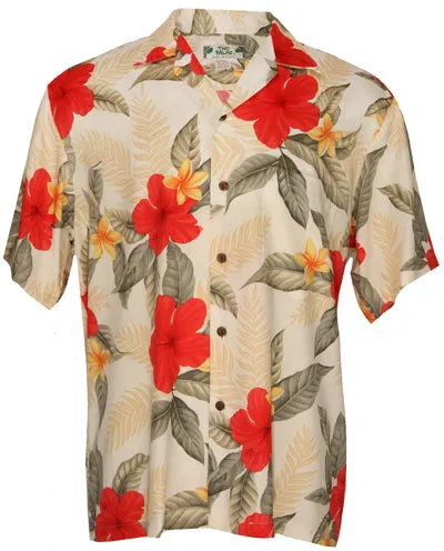 Leilani Mens Shirt in Cream