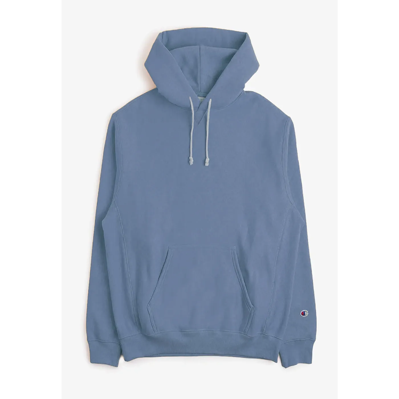 Light Blue Oversized Hooded Pullover