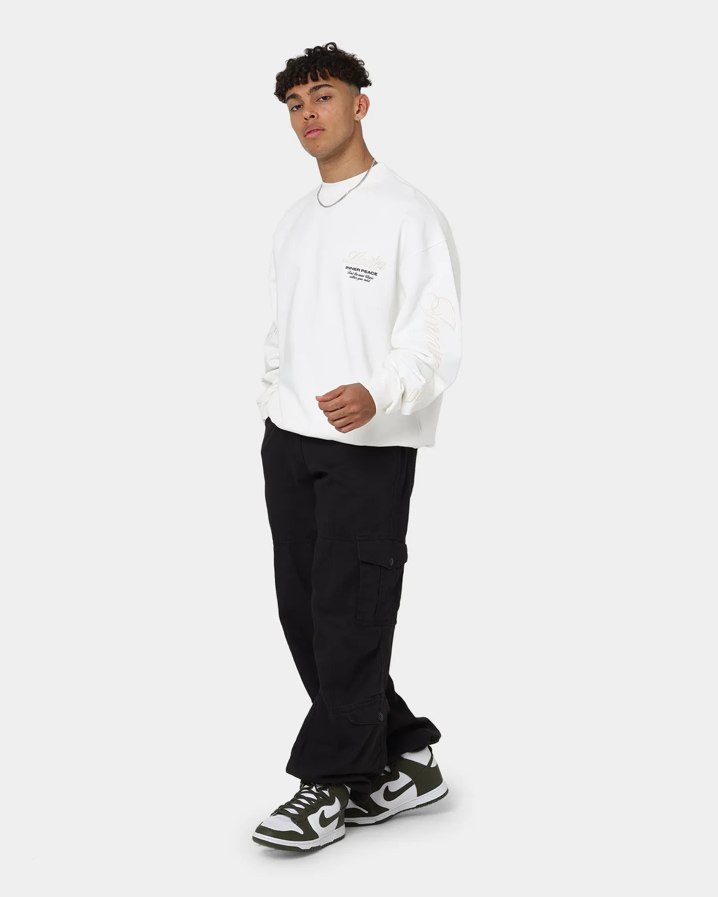 Loiter Aura Premium Crewneck Off White