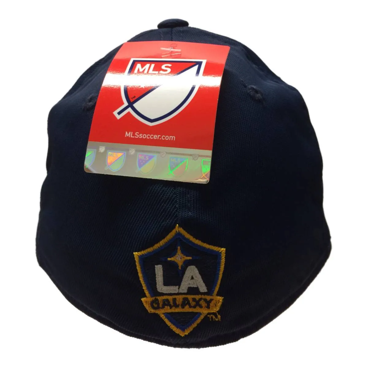 Los Angeles Galaxy Adidas FitMax 70 Team Colors Fitted Baseball Hat Cap (S/M)