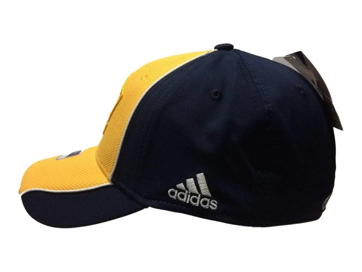 Los Angeles Galaxy Adidas FitMax70 Navy Yellow Structured Fitted Baseball Hat