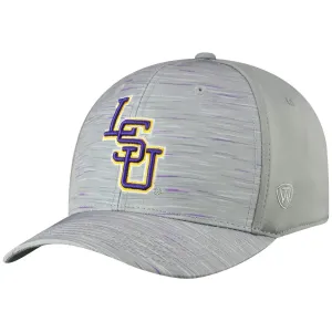 LSU Tigers TOW Gray "Hyper" Memory Fit Hat Cap