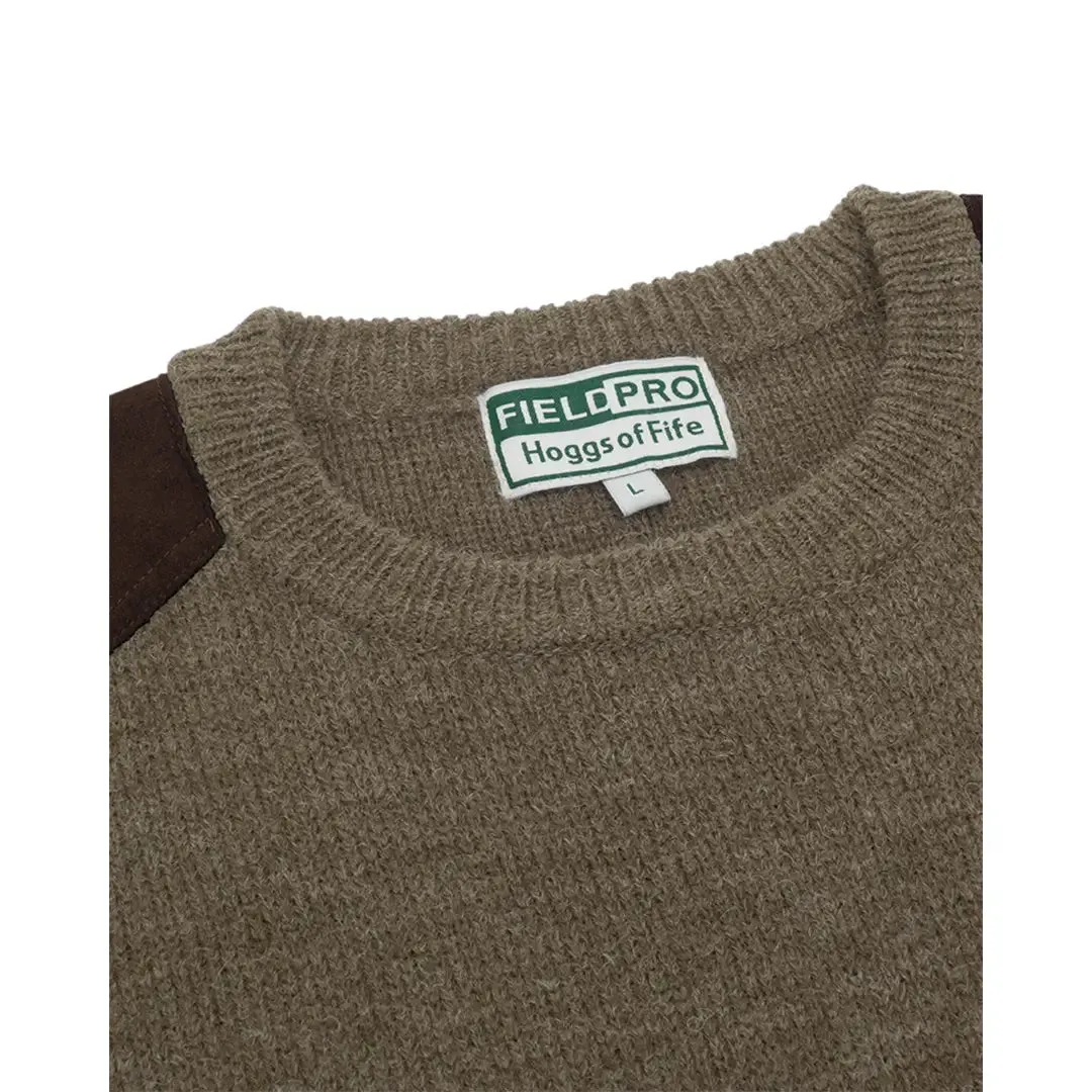 Melrose II Crew Neck Pullover - Meadow Green by Hoggs of Fife