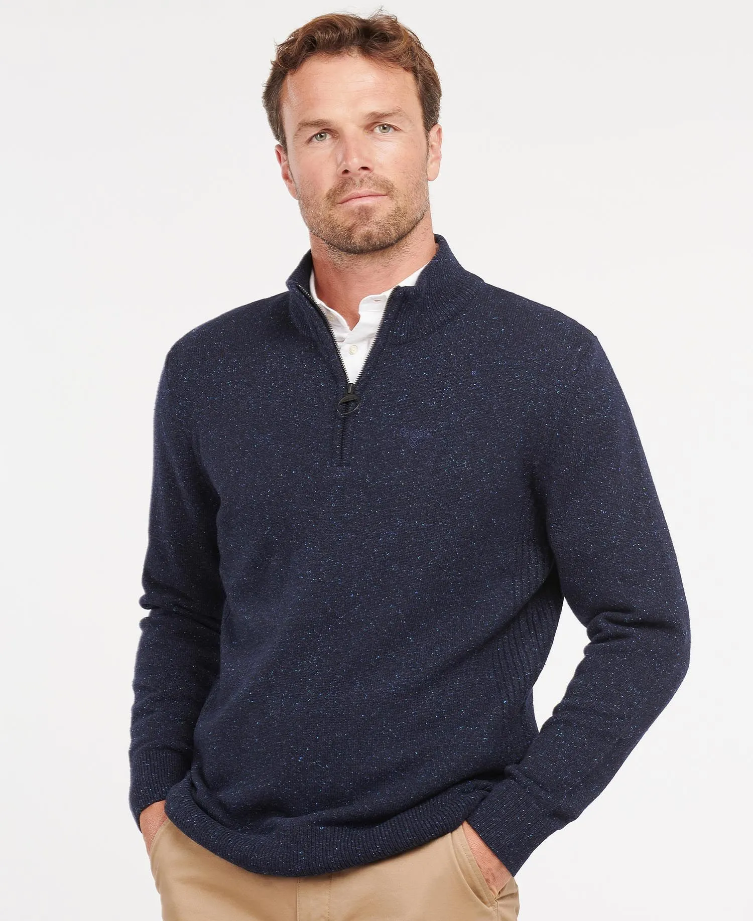 Men's Tisbury Half Zip Sweater - Navy