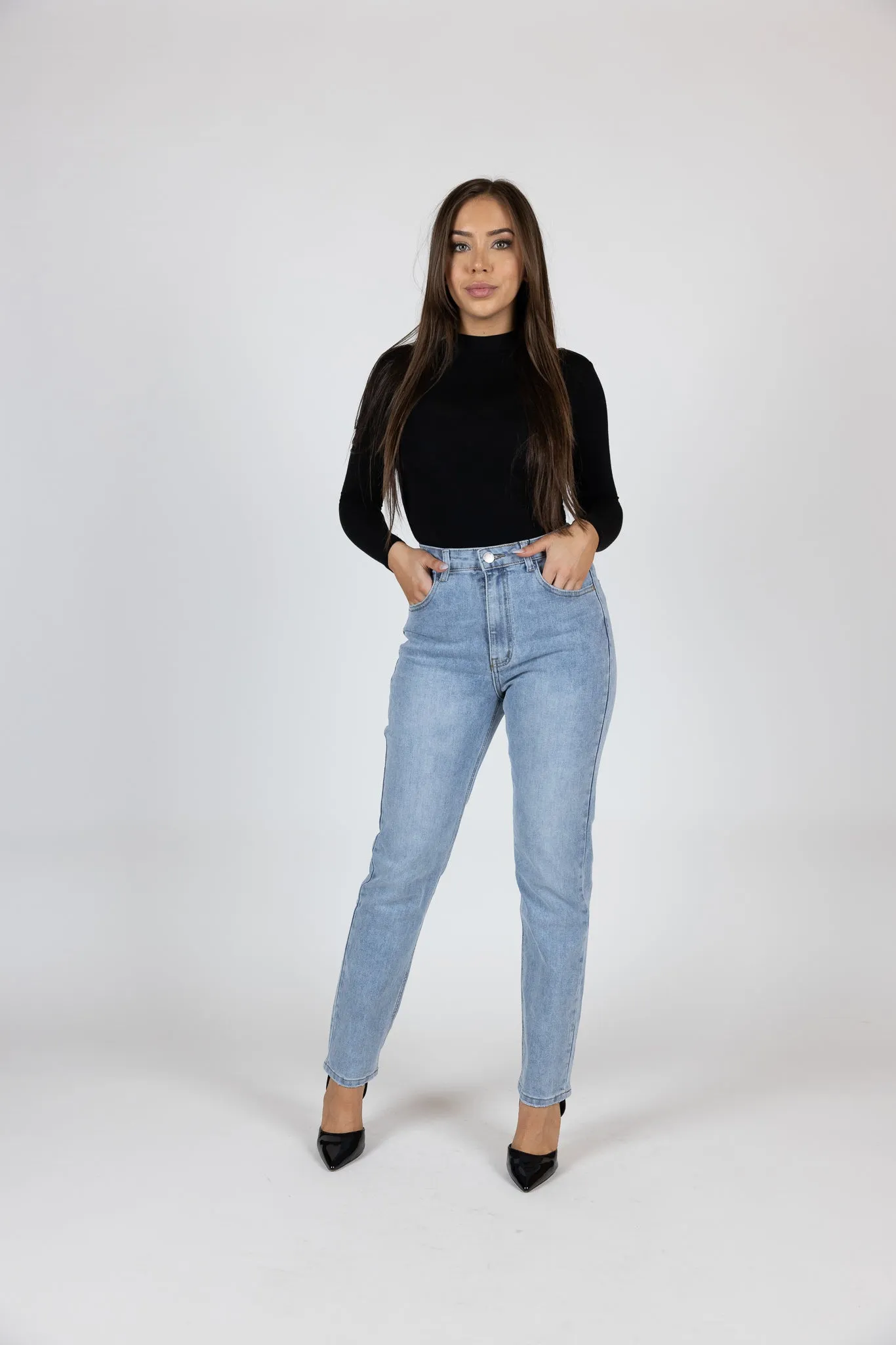 Mom Fit Light Jeans