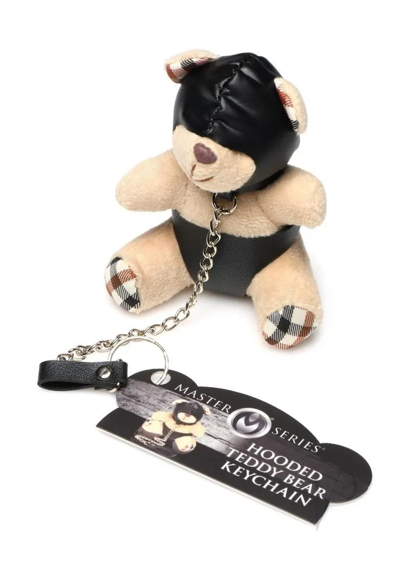 Ms Hooded Teddy Bear Keychain