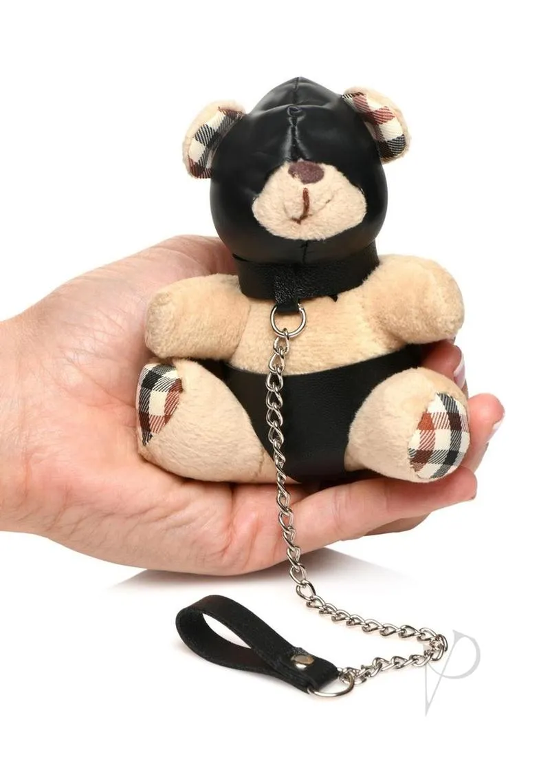 Ms Hooded Teddy Bear Keychain