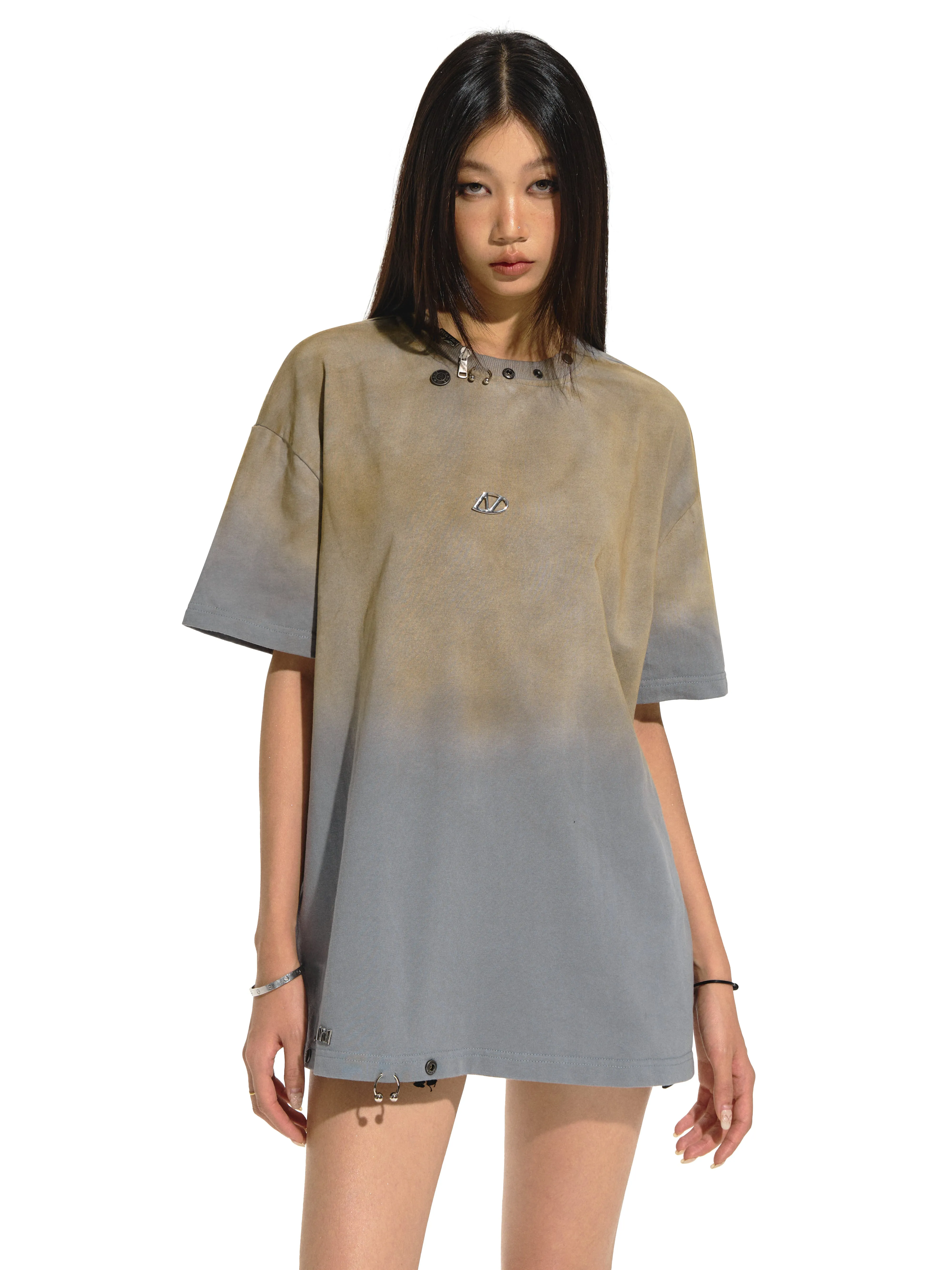 Mud-dyed Tee