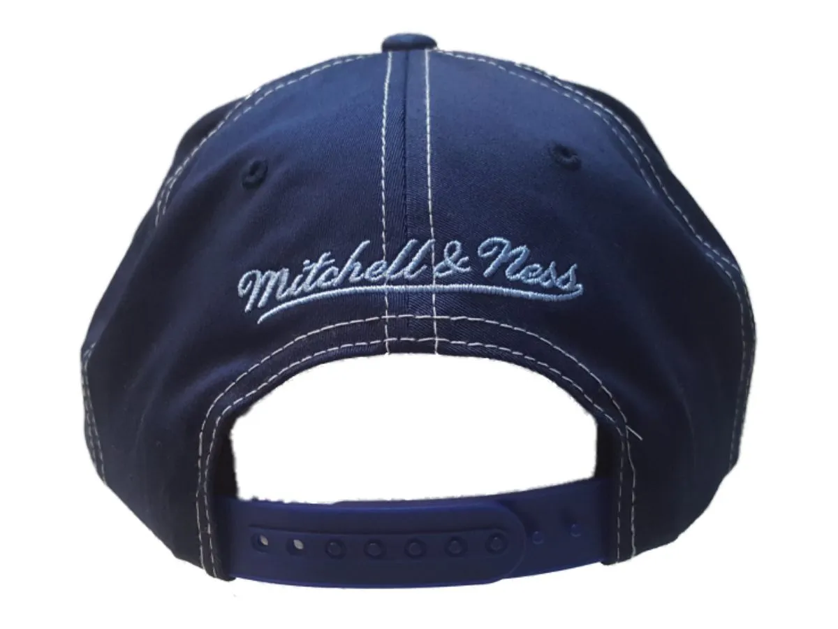 New York City FC Mitchell & Ness White Navy Adj. Trucker Style Flat Bill Hat Cap