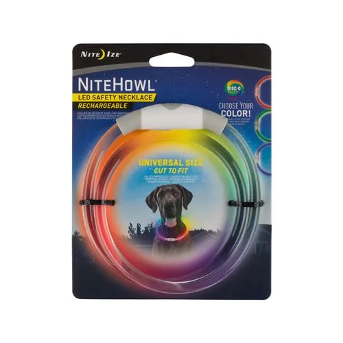 NiteHowl LED Safety Necklace - Disc-o select