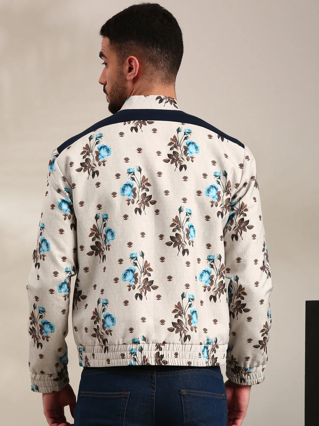 Off-White Printed Bomber Jacket