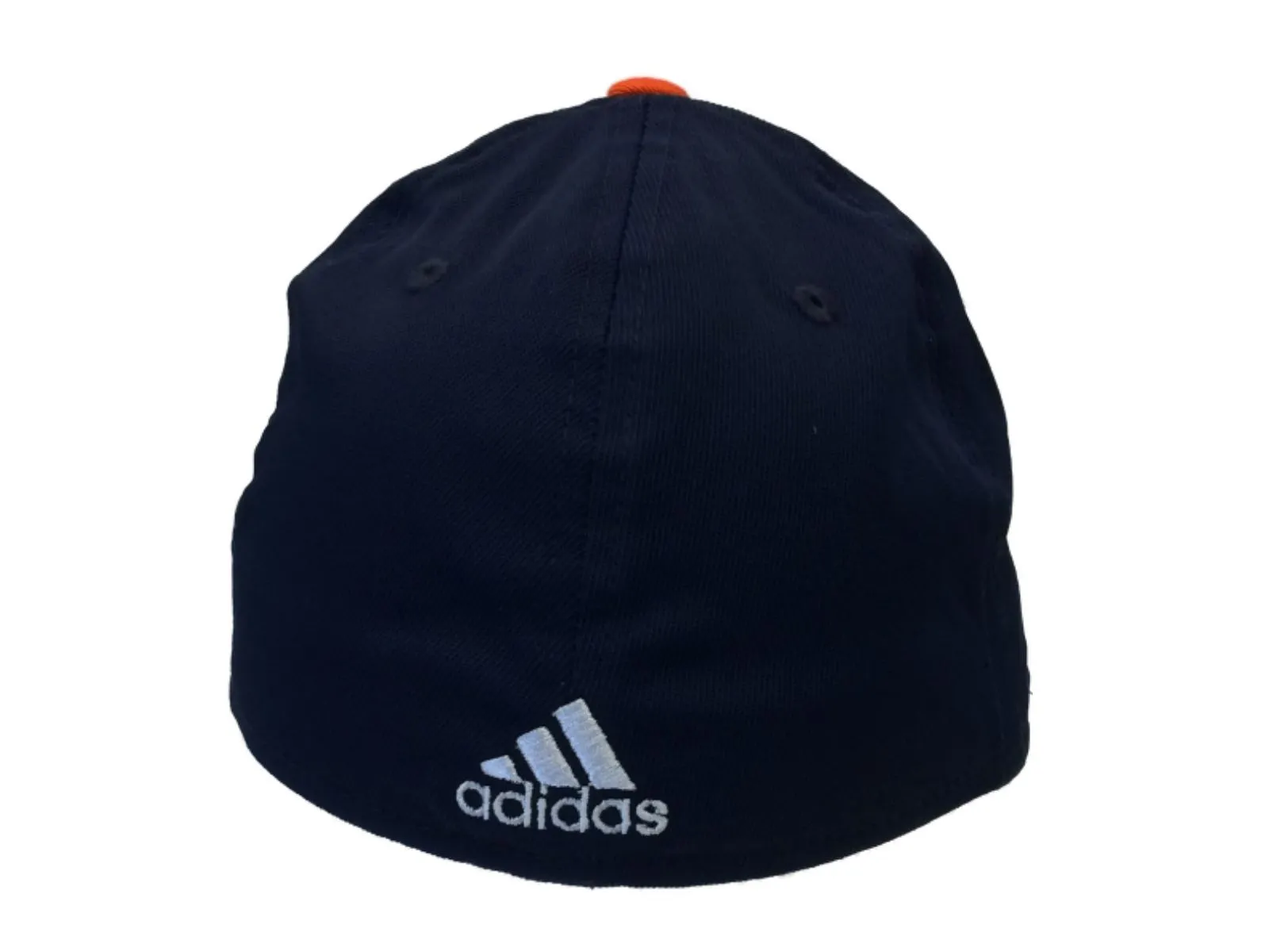 Oklahoma City Thunder Adidas Navy Blue Structured Fitted Hat Cap (S/M)