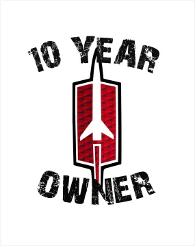 Oldsmobile Owner 10 Year ANNIVERSARY T-Shirt