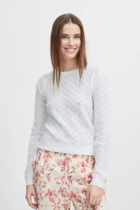 Olivette Pullover - Optical White