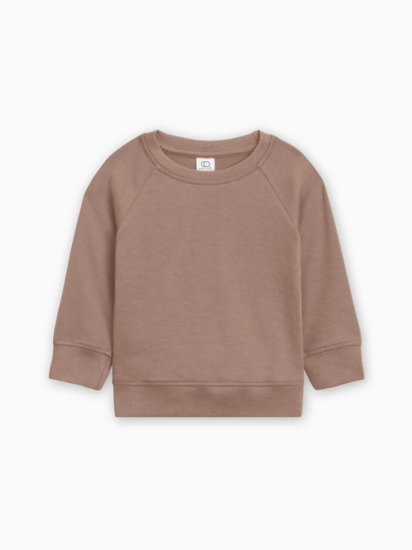 Organic Baby Portland Pullover - Truffle