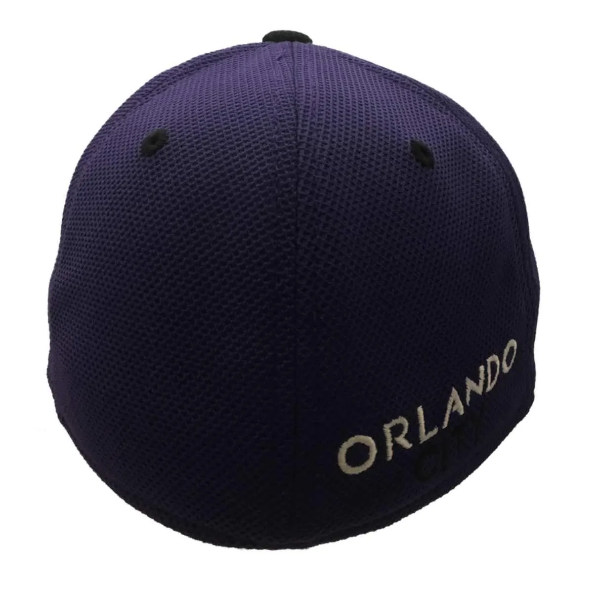 Orlando City SC Adidas FitMax 70 Purple and Black Fitted Baseball Hat Cap (S/M)