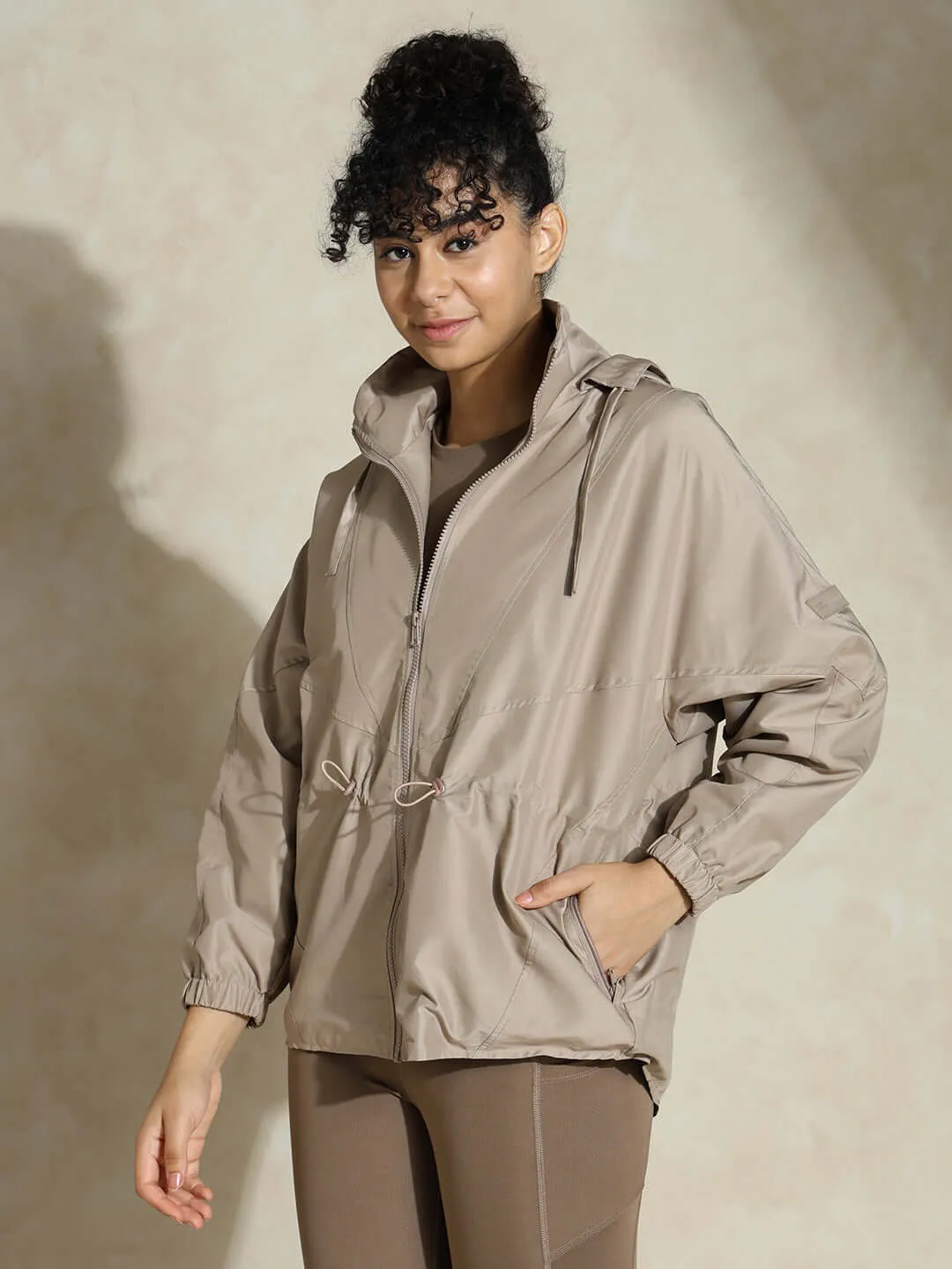 Oversized Commuter Jacket Dune