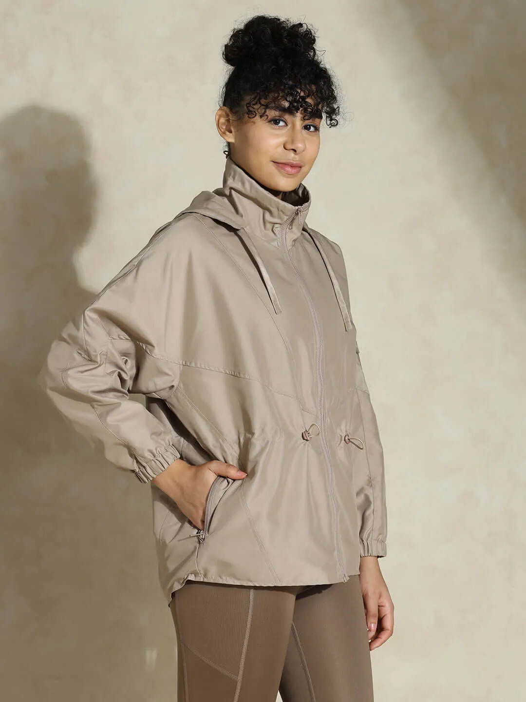 Oversized Commuter Jacket Dune