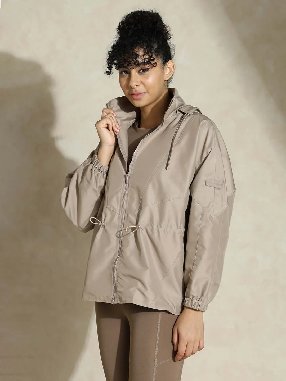 Oversized Commuter Jacket Dune