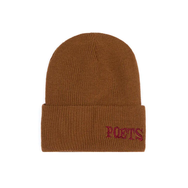 Poets Clokey Knit Beanie Mustard