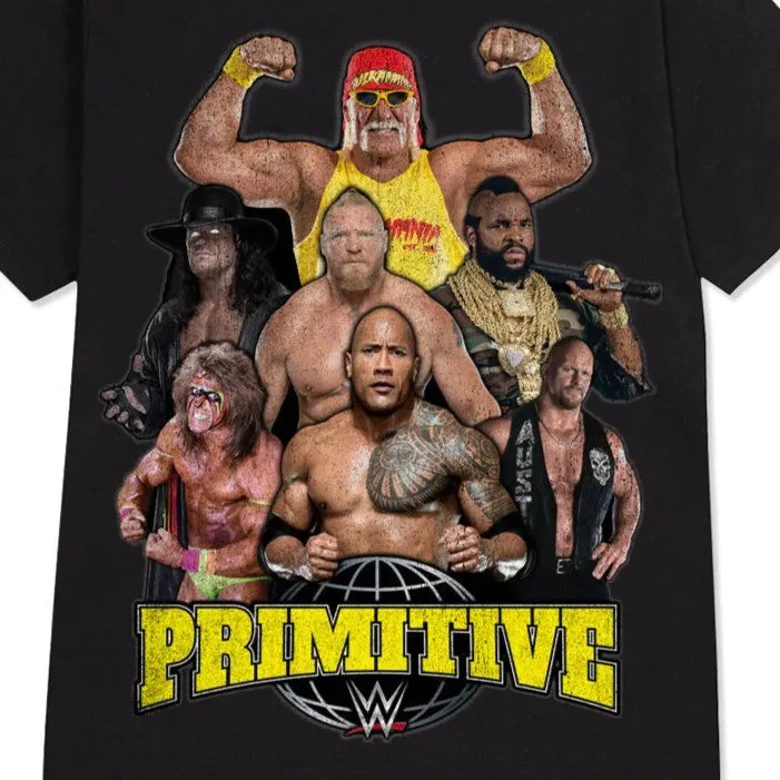 PRIMITIVE x WWE Mania Graphic Tee - Black