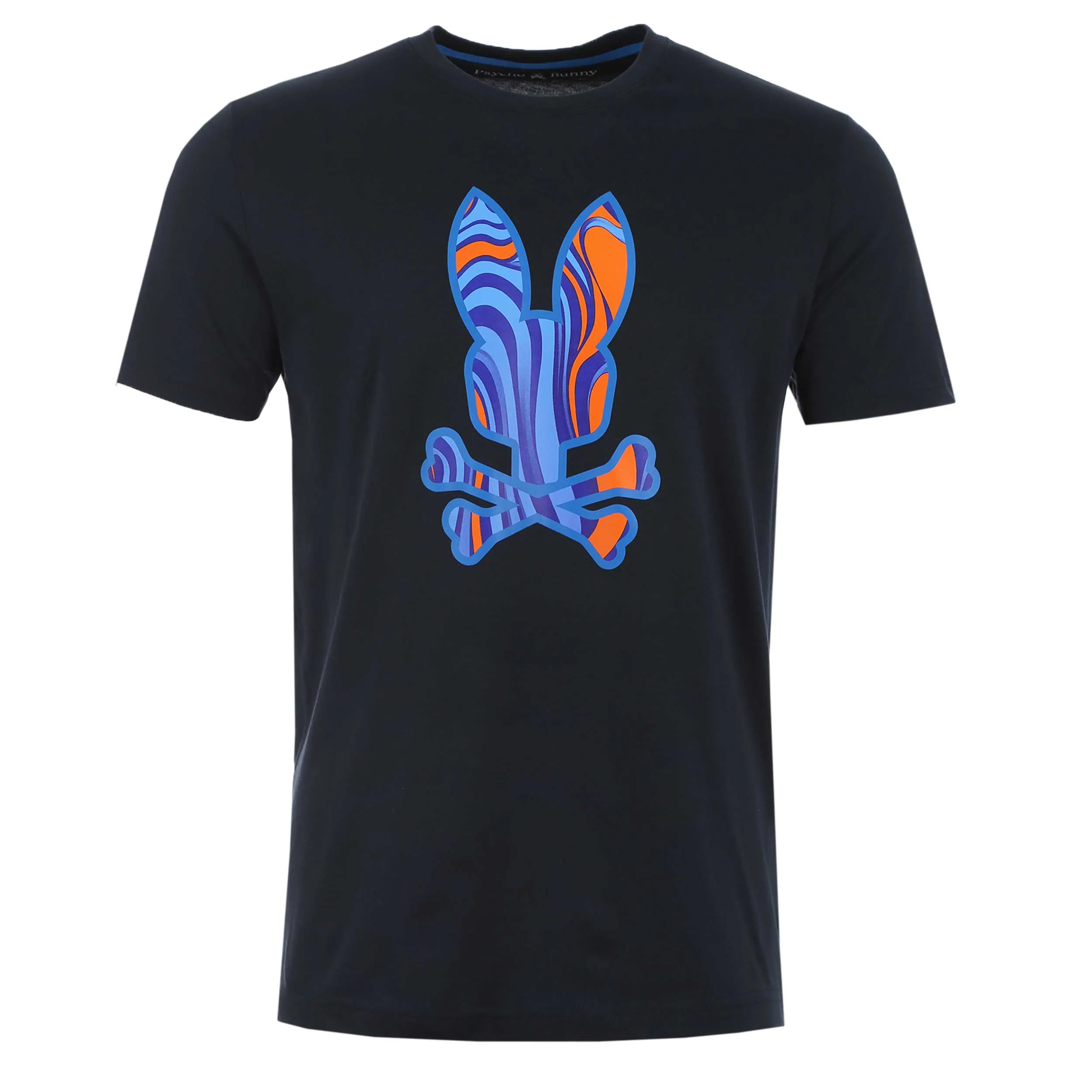 Psycho Bunny Nevada Graphic T-Shirt in Navy