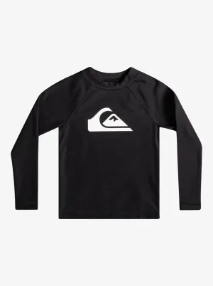 Quiksilver Heater 2yrs - 7yrs Boy's L/S Rash Shirt