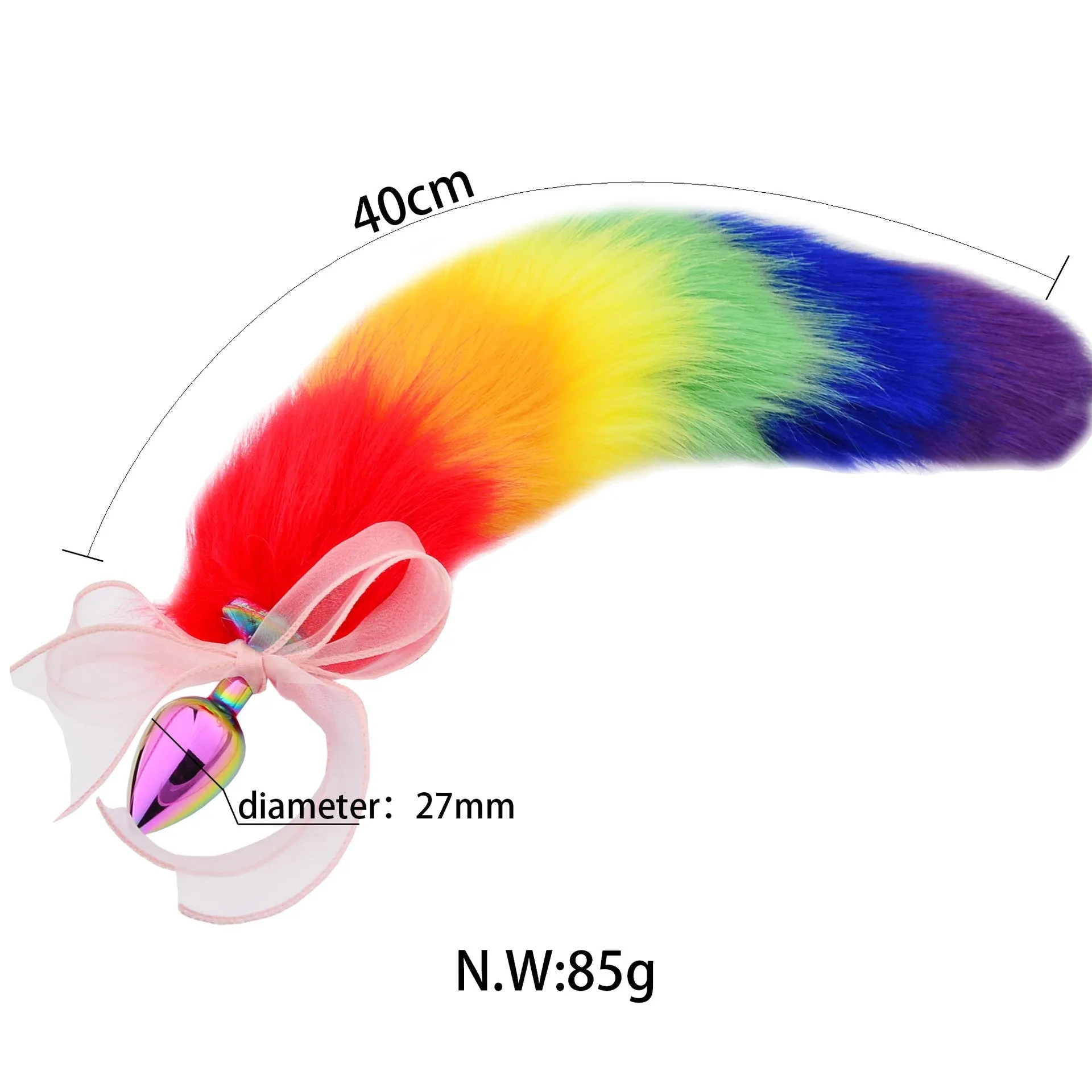 Rainbow Kitten Play & Plug Set