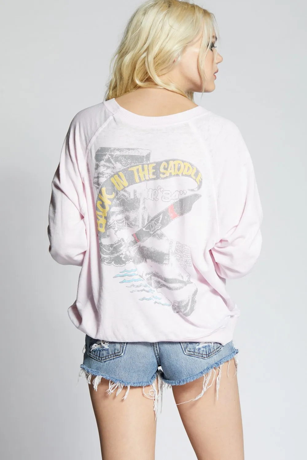 Recycled Karma Aerosmith Saddle Sweatshirt