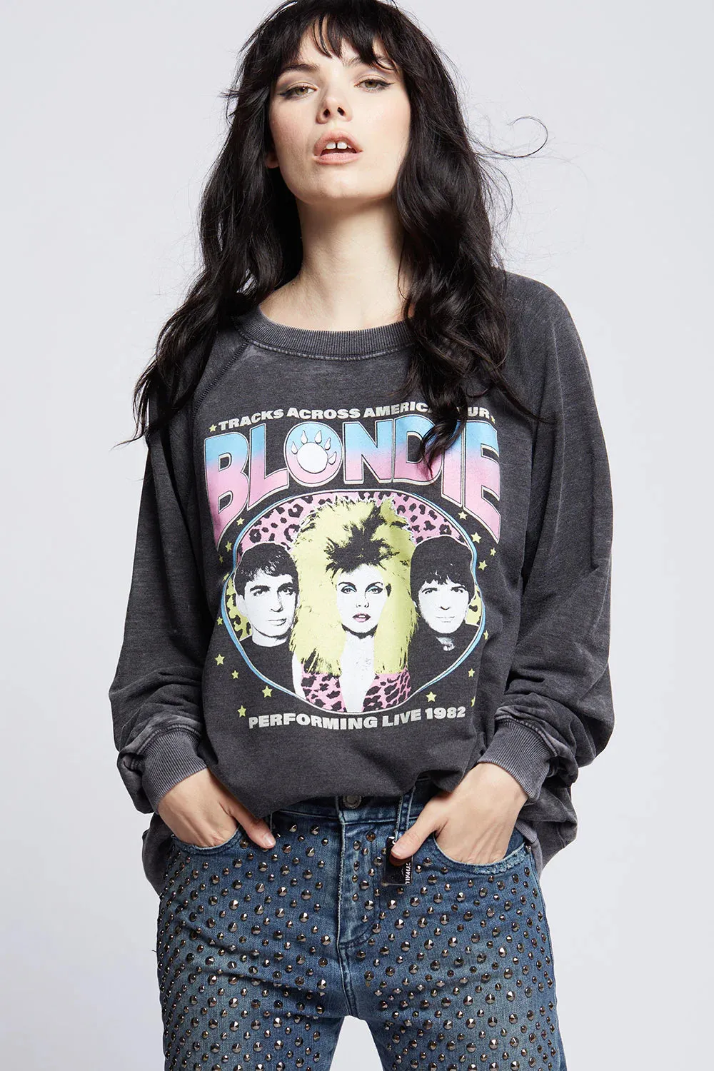 Recycled Karma Blondie Live 1982 Sweatshirt