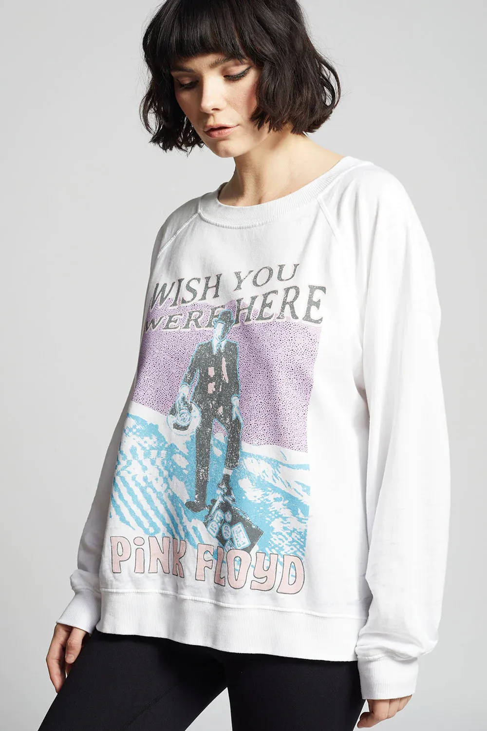 Recycled Karma Pink Floyd Wish You Were Here Sweatshirt