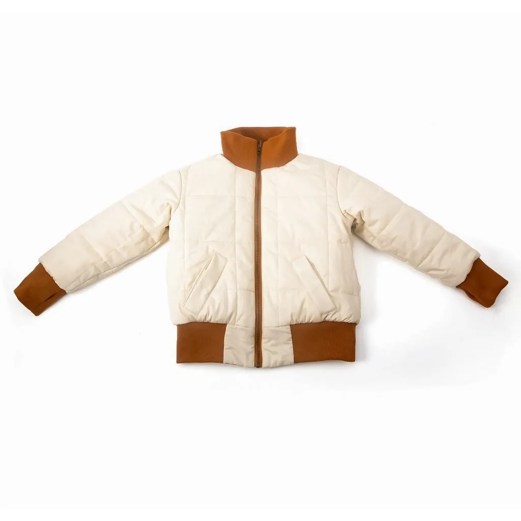 Reversible Bomber Jacket - Sienna   Atlas