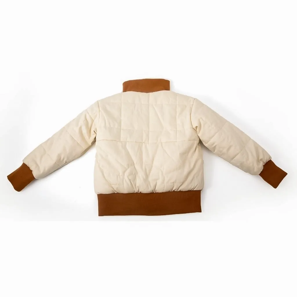 Reversible Bomber Jacket - Sienna   Atlas