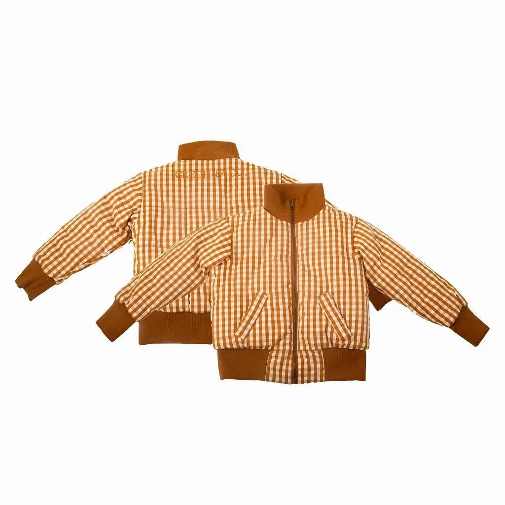 Reversible Bomber Jacket - Sienna   Atlas