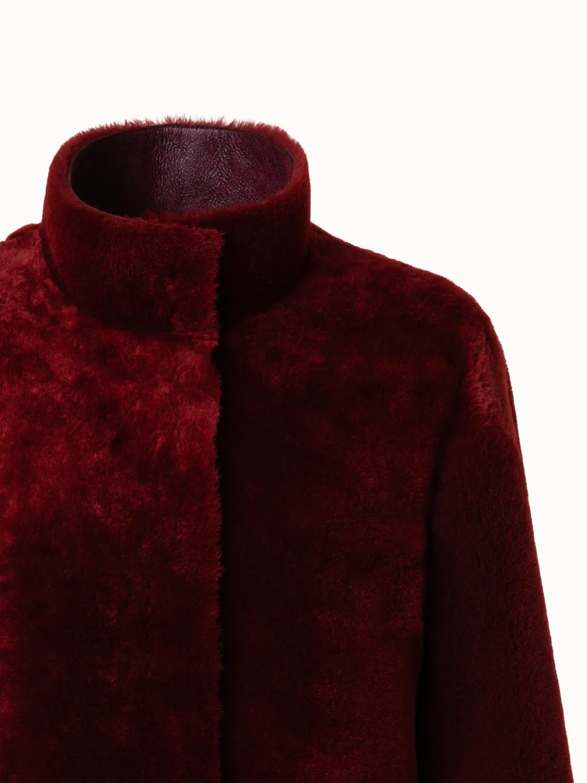 Reversible Shearling Coat